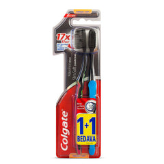 Colgate Mikro Hassas Siyah Slim Yumuşak Diş Fırçası 1+1 Bedava