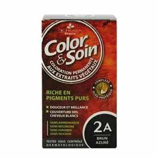 Color and Soin Saç Boyası 2A - Brun Azure Black