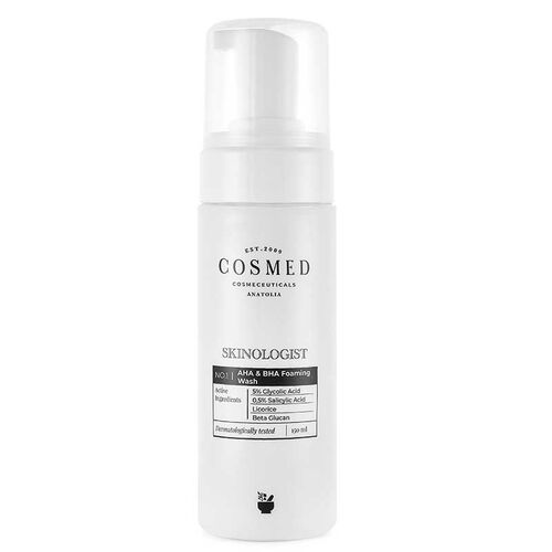 Cosmed Skinologist AHA BHA Foaming Wash 150 ml