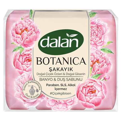 Dalan Botanica Şakayık Banyo ve Duş Sabunu 4 x 150 gr