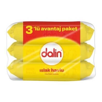 Dalin Islak Pamuk Havlu 3lü Avantaj Paketi