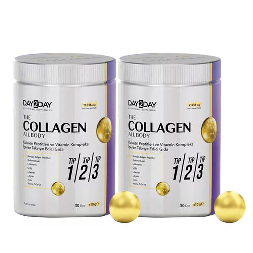 Day2Day The Collagen All Body 300 gr x 2 Adet -1 Alana 1 Hediye