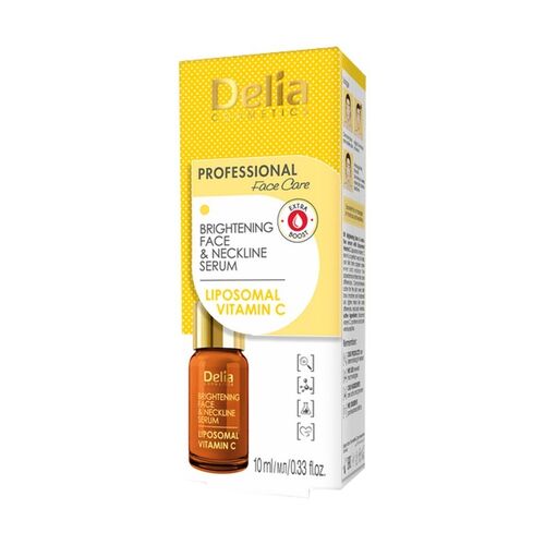 Delia Professional Parlaklaştırıcı Yüz ve Boyun Serumu 10 ml