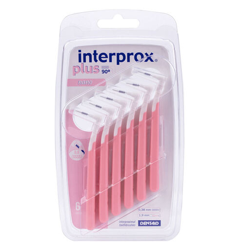 Dentaid INTERPROX Plus 2G Nano Blister 6 Adet - Pembe - N5251471