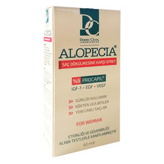 Alopecia Saç Dökülmesine Karşı Sprey Kadın 60 ml