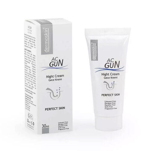 Dermoskin Acgun Gece Bakım Kremi 30 ml