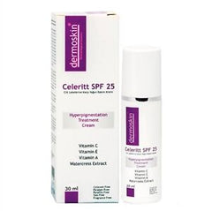 Dermoskin Celeritt SPF 25 Leke Karşıtı Bakım Kremi 30 ml