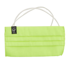 Dizaynmask Gümüş İyonlu Yıkanabilir Bez Maske - Neon Sarı M 5-10 Yaş