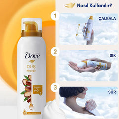 Dove Argan Yağı Duş Köpüğü 200 ml