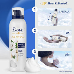 Dove Duş Köpüğü Deeply Nourishing 200 ml