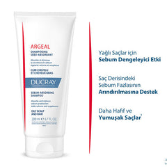 Ducray Argeal Yağlı Saçlar İçin Şampuan 200 ml