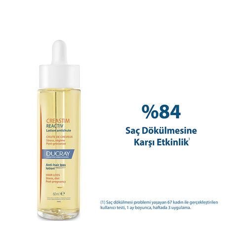 Ducray Creastim Reactiv Saç Dökülmesine Karşı Losyon 60 ml