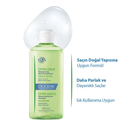 Ducray Extra Doux Sık Kullanım Şampuanı 400 ml