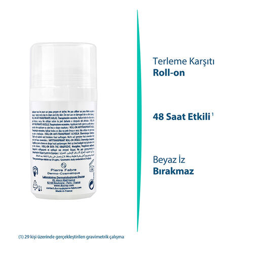 Ducray Hidrosis Terleme Karşıtı Roll On 40 ml