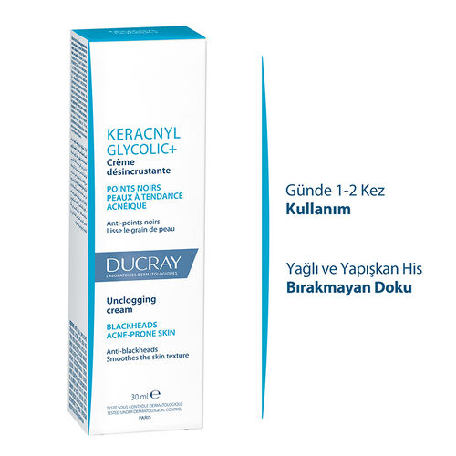 Ducray Keracnyl Glycolic+ Creme 30 ml