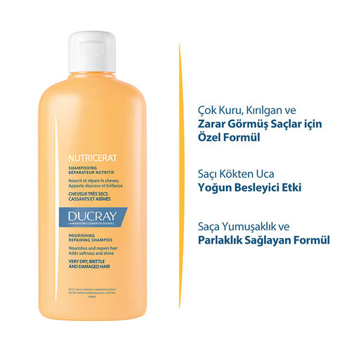 Ducray Nutricerat Yoğun Besleyici Şampuan 200 ml