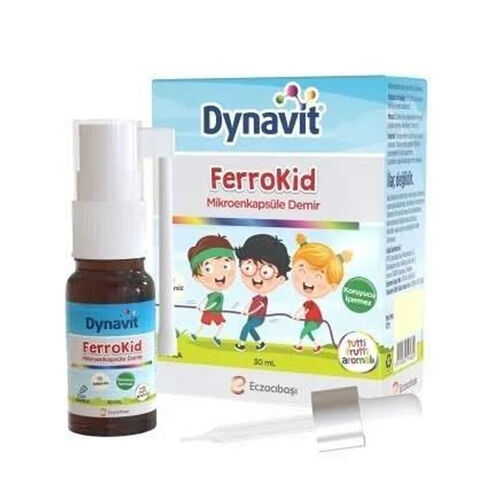 Dynavit FerroKid Damla Takviye Edici Gıda 30 ml