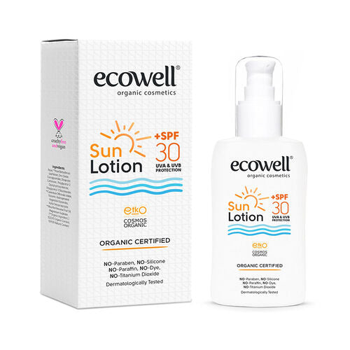 Ecowell Organik Güneş Losyonu SPF 30 150 ml