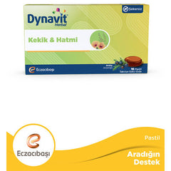 Eczacıbaşı Dynavit Herbal Kekik ve Hatmi İçeren 16 Adet Pastil (Promosyon Ürünü)