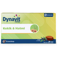 Eczacıbaşı Dynavit Herbal Kekik ve Hatmi İçeren 16 Adet Pastil