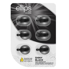 Ellips Siyah Saçlara Özel Işıltı Veren Saç Vitamini 6 Kapsül