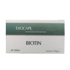 Evocapil Biotin 5000 Takviye Edici Gıda 60 Tablet