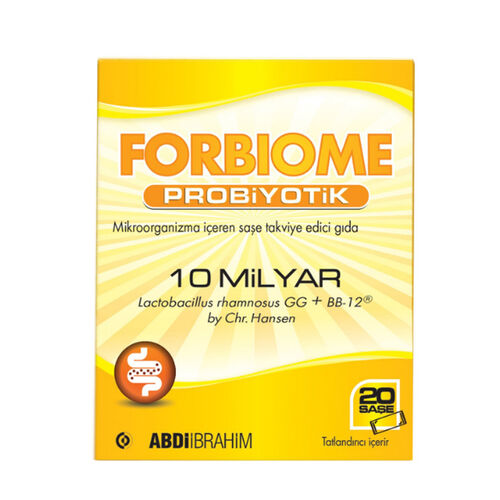 Forbiome Kids Probiyotik Takviye Edici Gıda 20 Saşe