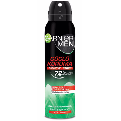Garnier Men Güçlü Koruma Deodorant Sprey 150 ml