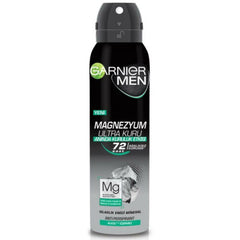 Garnier Men Magnezyum Ultra Kuru Deodorant Sprey 150 ml