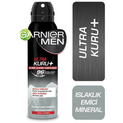 Garnier Men Ultra Kuru Deodorant Sprey 150 ml