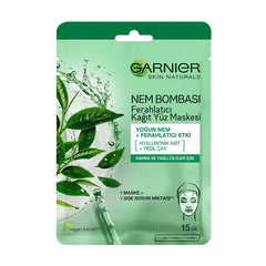 Garnier Nem Bombası Ferahlatıcı Kağıt Yüz Maskesi 28 g