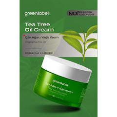 Greenlabel Çay Ağacı Yağı Özlü Krem 50 ml