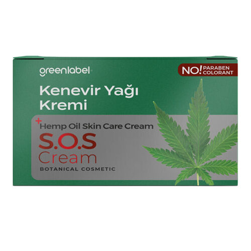 Greenlabel Kenevir Tohumu Yağı Kremi 50 ml
