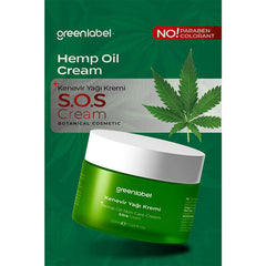 Greenlabel Kenevir Tohumu Yağı Kremi 50 ml