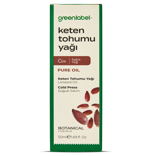 Greenlabel Keten Tohumu Yağı 50 ml