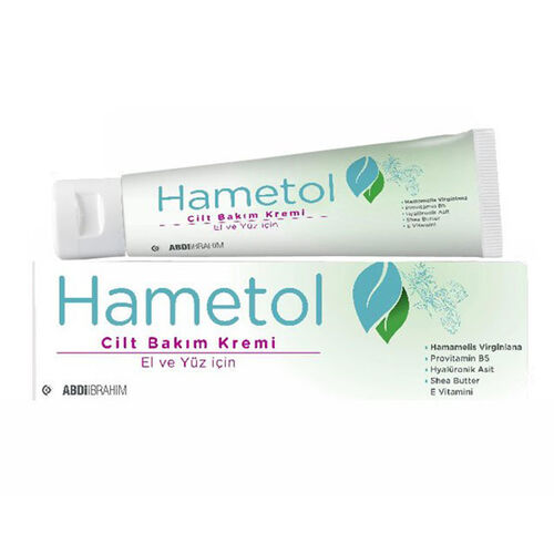 Hametol El ve Yüz İçin Cilt Bakım Kremi 30 g