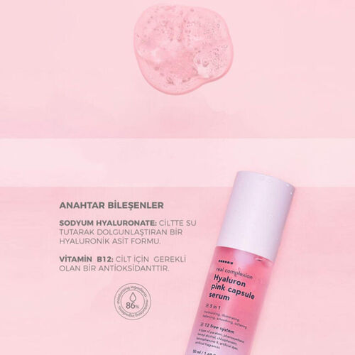 Hanskin Hyaluron Pink Capsule Serum 50 ml