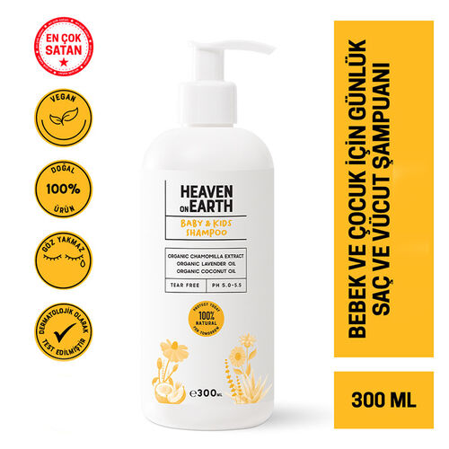 Heaven On Earth Bebek Şampuanı 300 ml