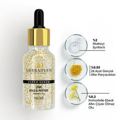Herbaderm 24K Kırışıklık Karşıtı Serum 30 ml