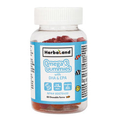 Herbaland Kids Omega 3 with DHA and EPA 60 Kapsül