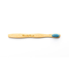 Humble Brush Doğal Yumuşak Çocuklar için Diş Fırçası - Mavi