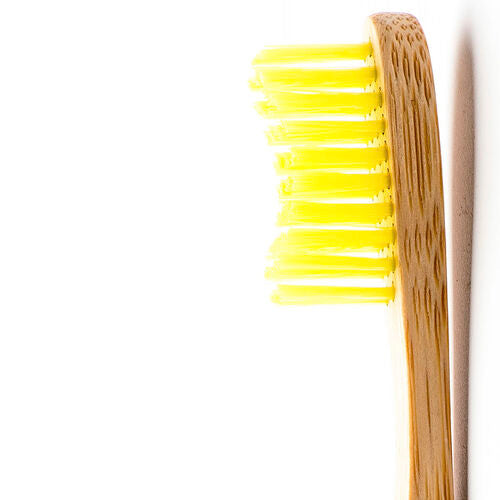 Humble Brush Doğal Yumuşak Yetişkin Diş Fırçası - Sarı