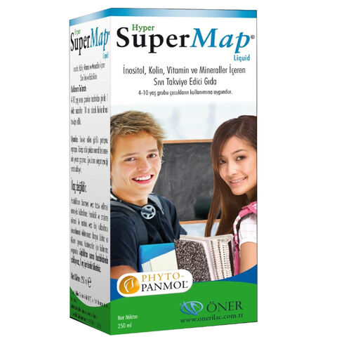 Hyper SuperMap Liquid Sıvı Takviye Edici Gıda 250 ml