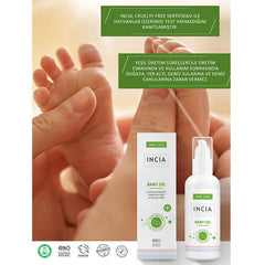 INCIA Doğal Bebek Yağı 110 ml