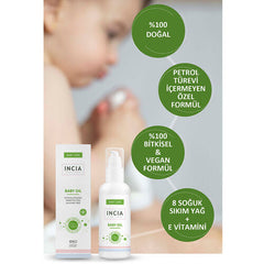 INCIA Doğal Bebek Yağı 110 ml