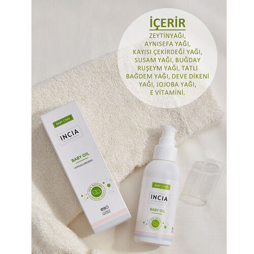 INCIA Doğal Bebek Yağı 110 ml