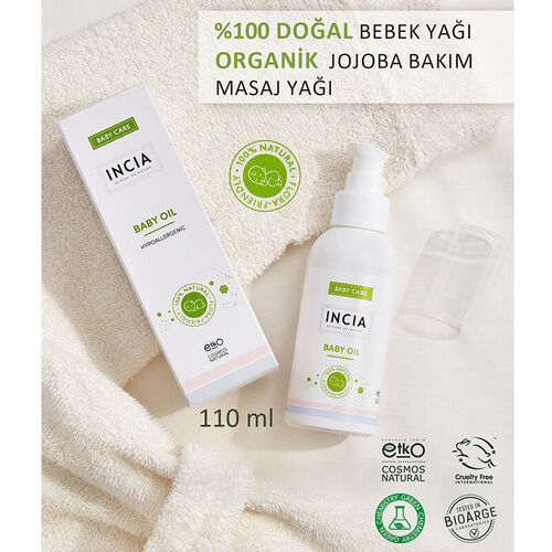 INCIA Doğal Bebek Yağı 110 ml