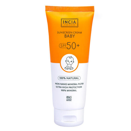 INCIA Bebekler İçin Doğal Güneş Kremi 50 SPF 50 ml