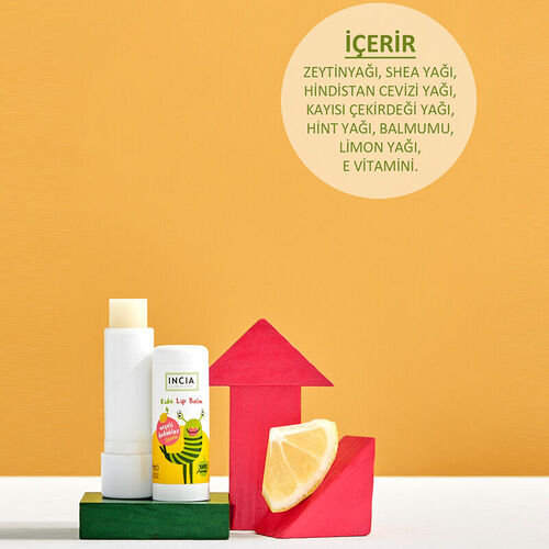 INCIA Bergamot & Limonlu Doğal Dudak Besleyici 6g