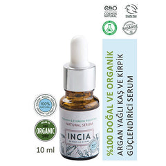 INCIA Kaş ve Kirpik Güçlendirici Doğal Serum 10 ml